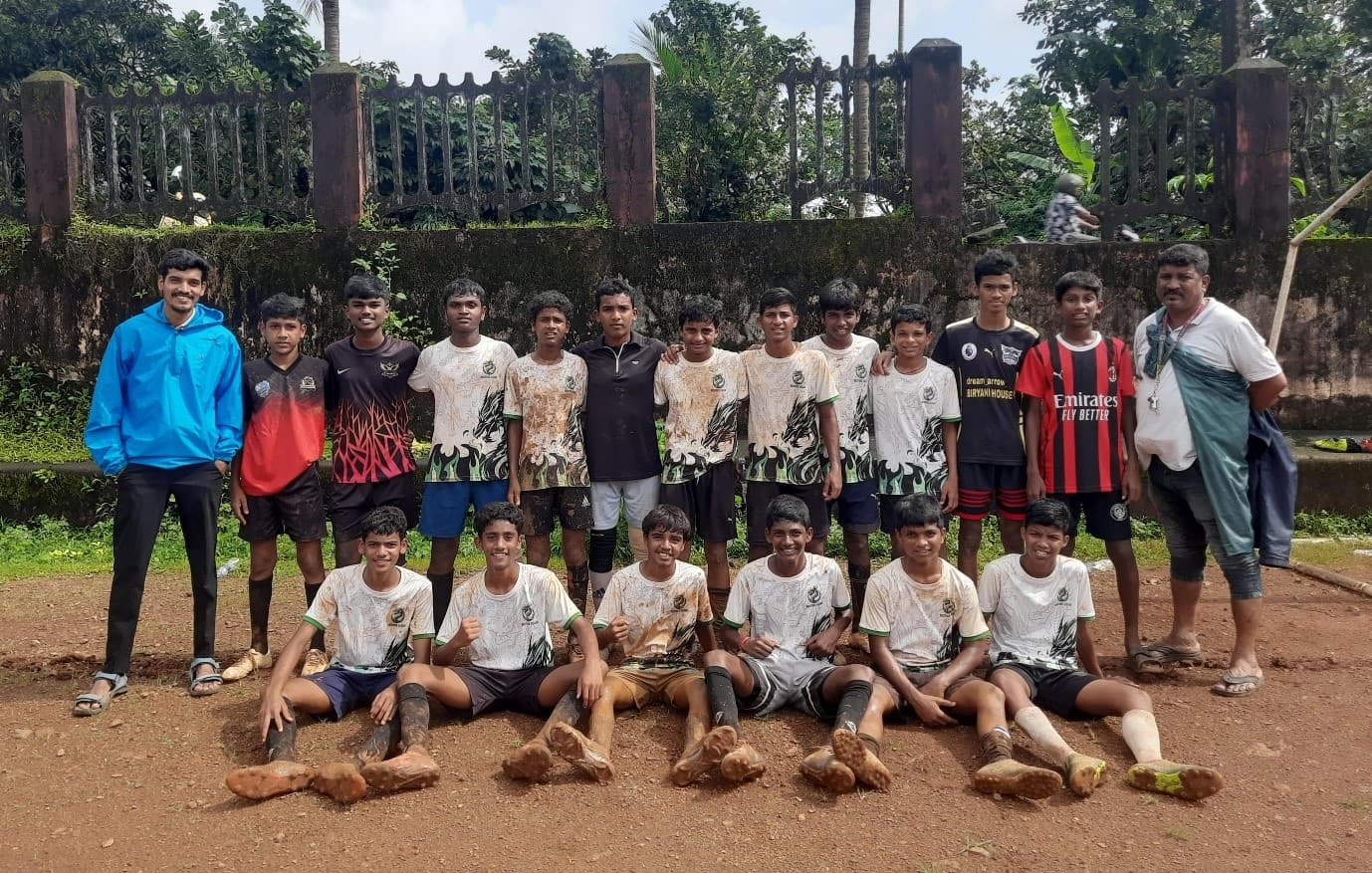Winners of Taluka Level U-17 Football