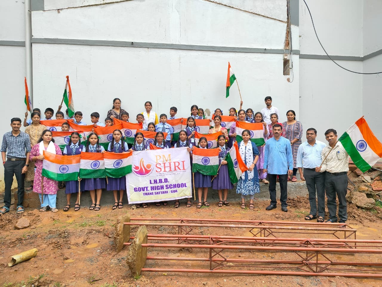 Students Celebrating Independence Day With Pride