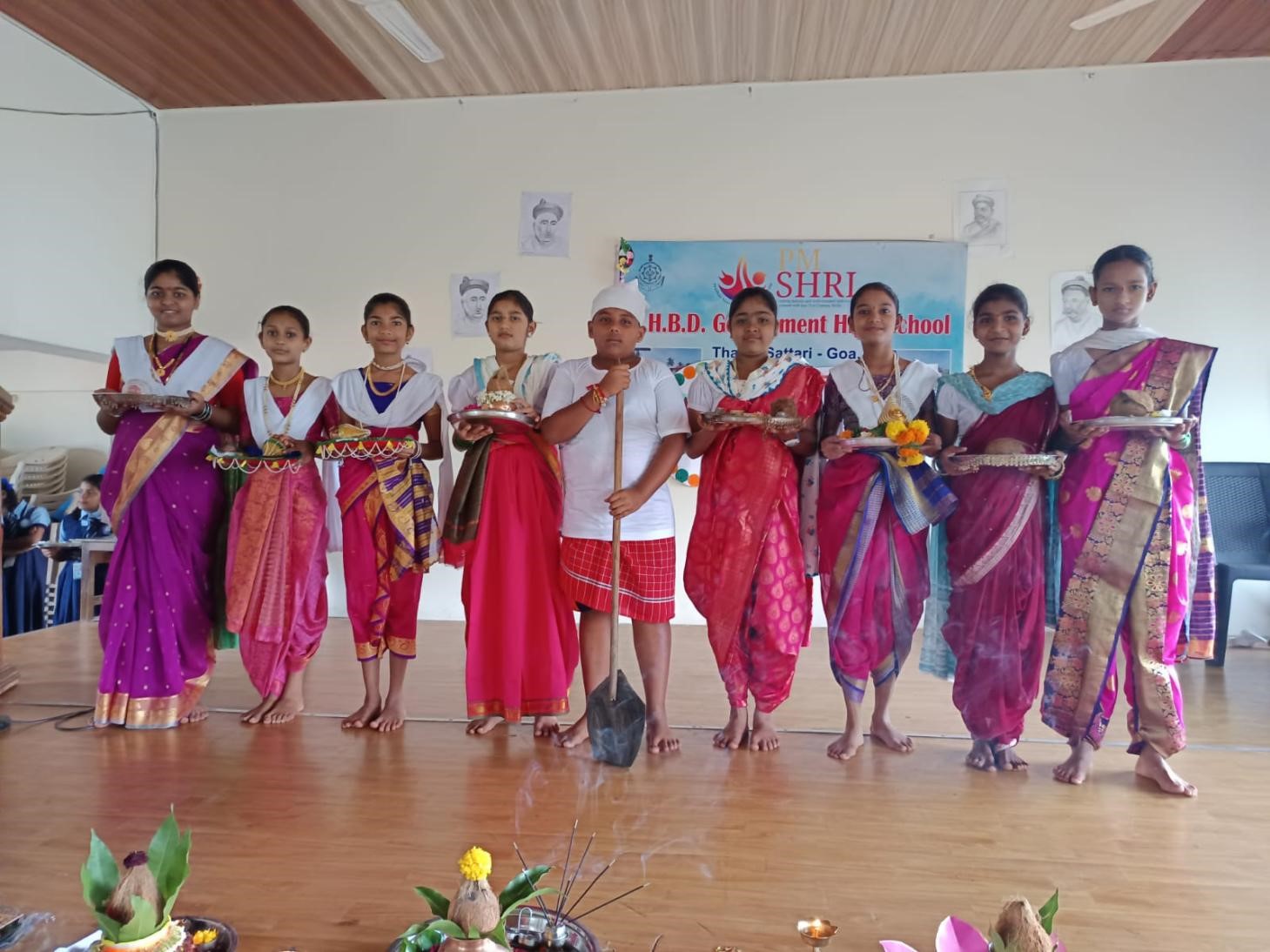 STUDENTS PERFORMANCE ON NARALI POURNIMA