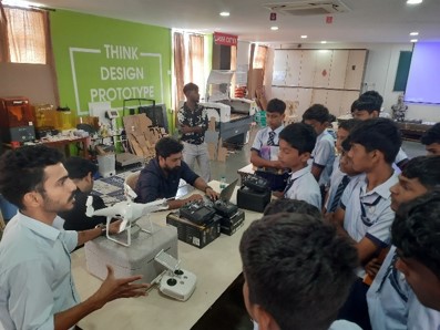 NSQF (IT/Agri) Visit for INEX Expo and GSInC