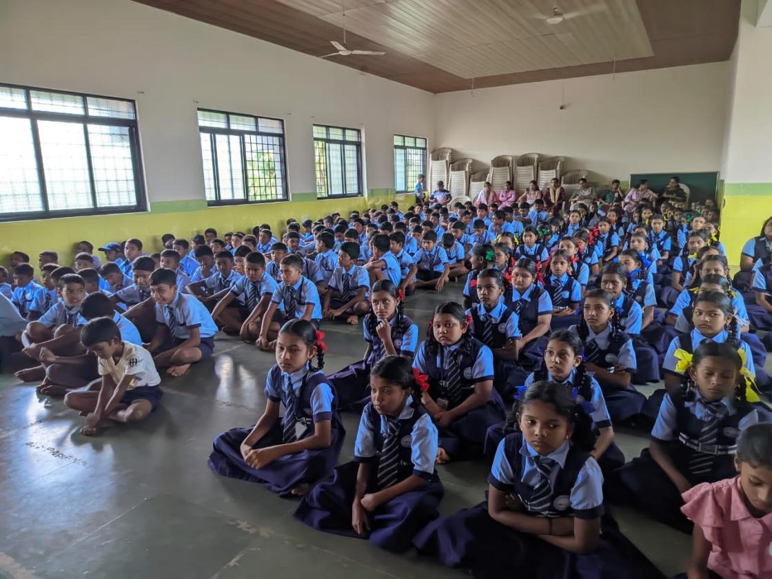 STUDENTS ON REVOLUTION DAY